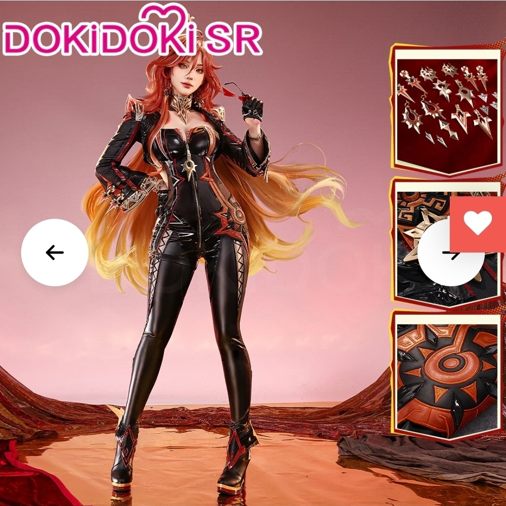 DOKIDOKI SR Mavuika Genshin Impact Cosplay XL